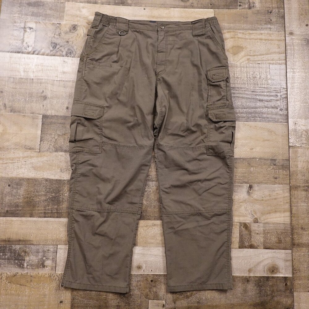5.11 Tactical Taclite Pro Ripstop Cargo Pants Men’s 40x30 Olive Utility